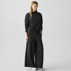 A-Line Pull-On Pant in Double Knit Jersey