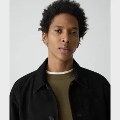 Amos Jacket in Suede