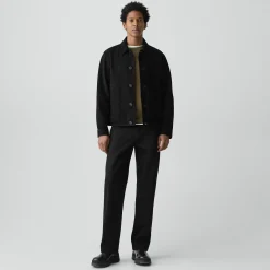 Amos Jacket in Suede