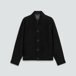 Amos Jacket in Suede