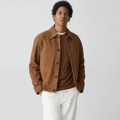 Amos Jacket in Suede