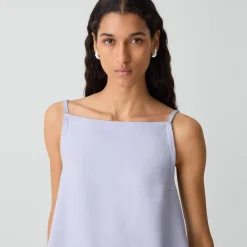 Apron Top in Linen-Viscose
