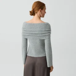 Bell Sleeve Sweater in Astor Wool