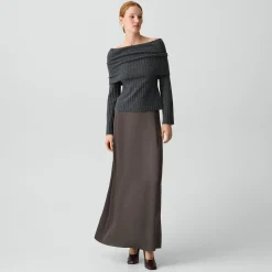 Bell Sleeve Sweater in Astor Wool