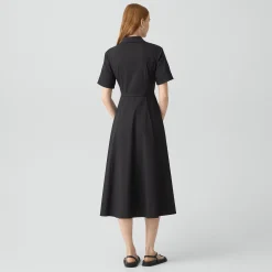 Belted Shirt Dress in Good Poplin