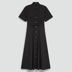 Belted Shirt Dress in Good Poplin