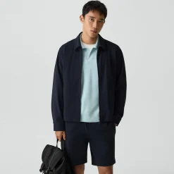 Blouson Jacket in Precision Ponte