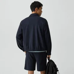 Blouson Jacket in Precision Ponte