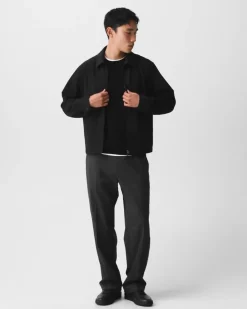 Blouson Jacket in Precision Ponte