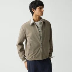 Blouson Zip Jacket in Foundation Twill