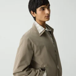 Blouson Zip Jacket in Foundation Twill