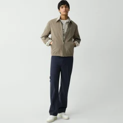 Blouson Zip Jacket in Foundation Twill