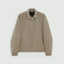 Blouson Zip Jacket in Foundation Twill