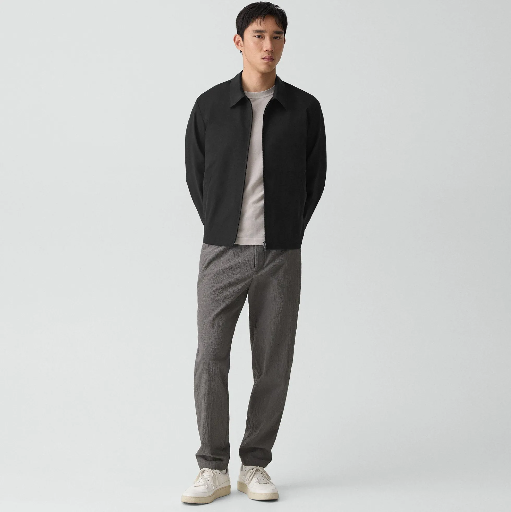 Blouson Zip Jacket in Motion Wool