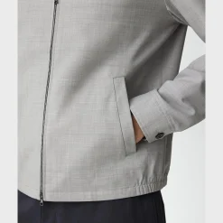 Blouson Zip Jacket in Motion Wool
