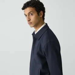 Blouson Zip Jacket in Precision Piqué