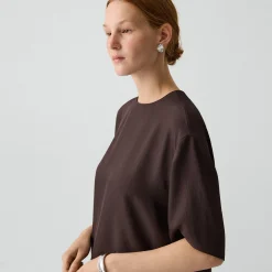 Boxy Tee in Washed Twill