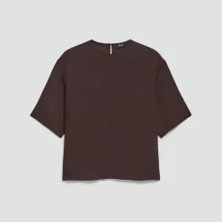 Boxy Tee in Washed Twill