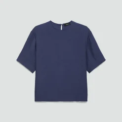 Boxy Tee in Washed Twill