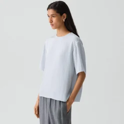 Boxy Tee in Washed Twill