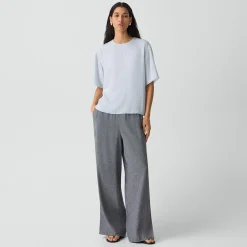 Boxy Tee in Washed Twill