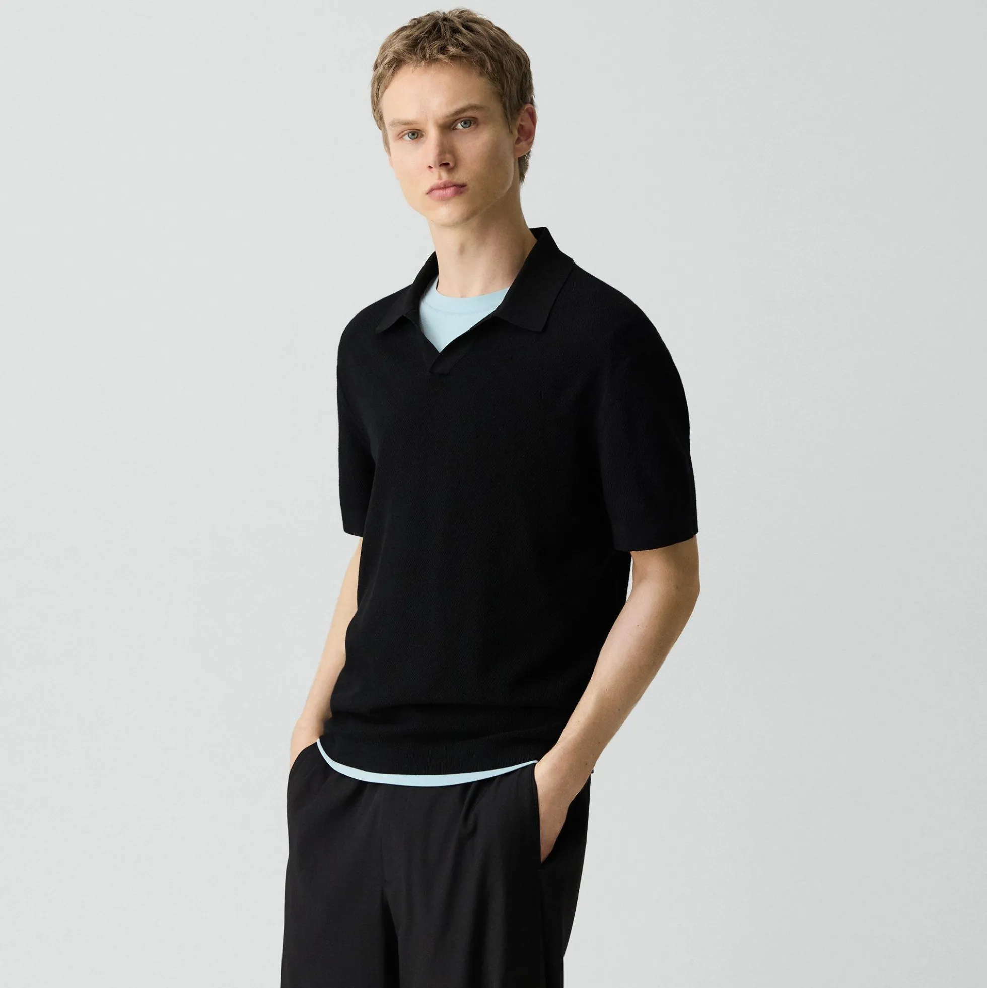 Brenan Polo Shirt in Light Bilen