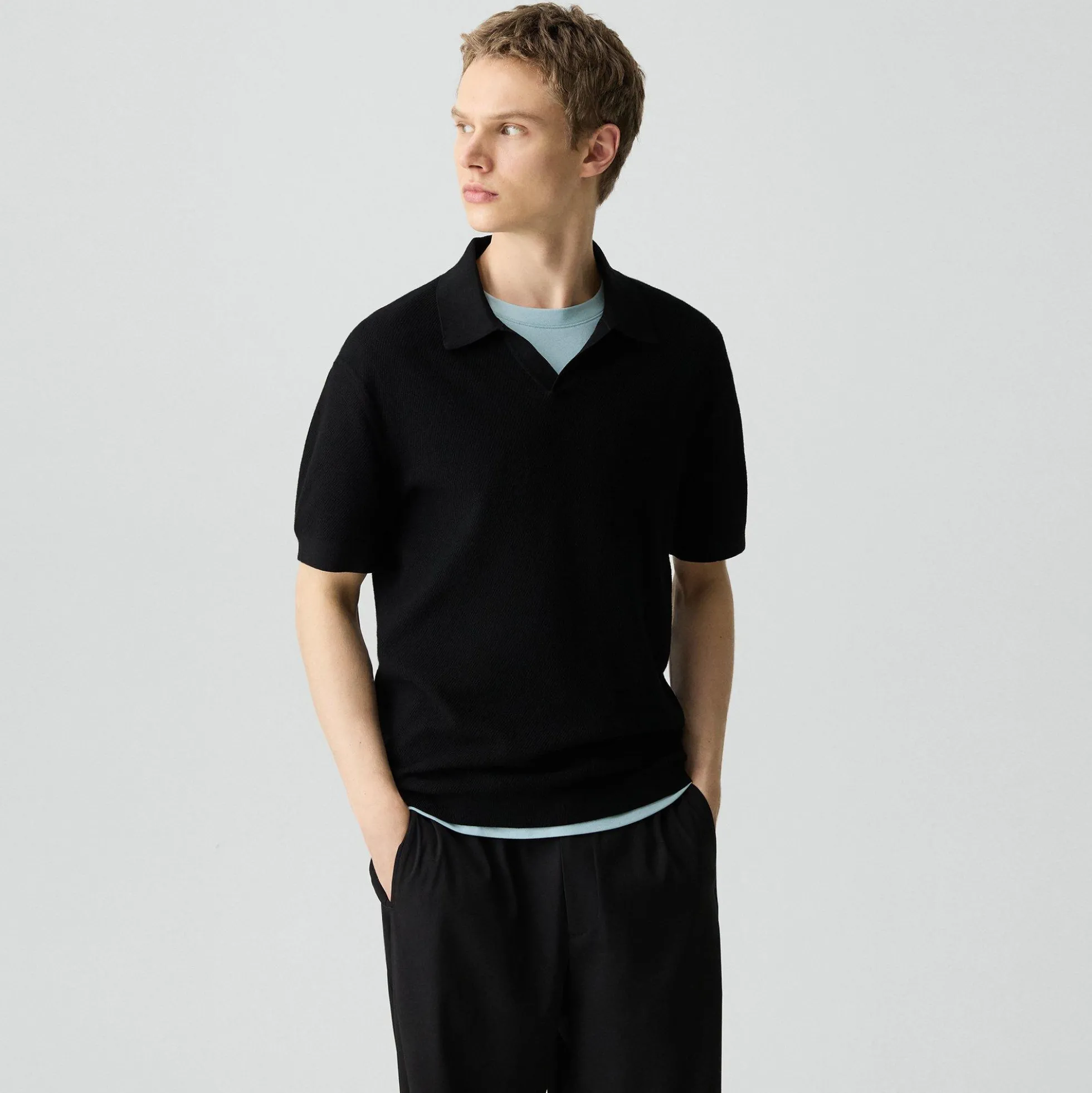 Brenan Polo Shirt in Light Bilen