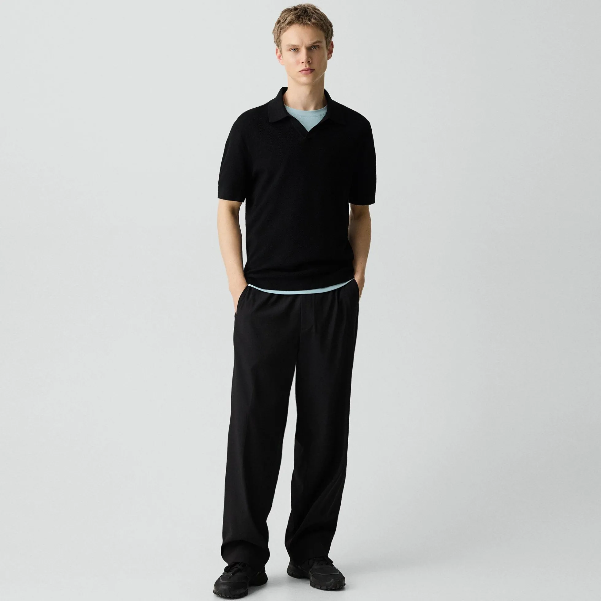 Brenan Polo Shirt in Light Bilen