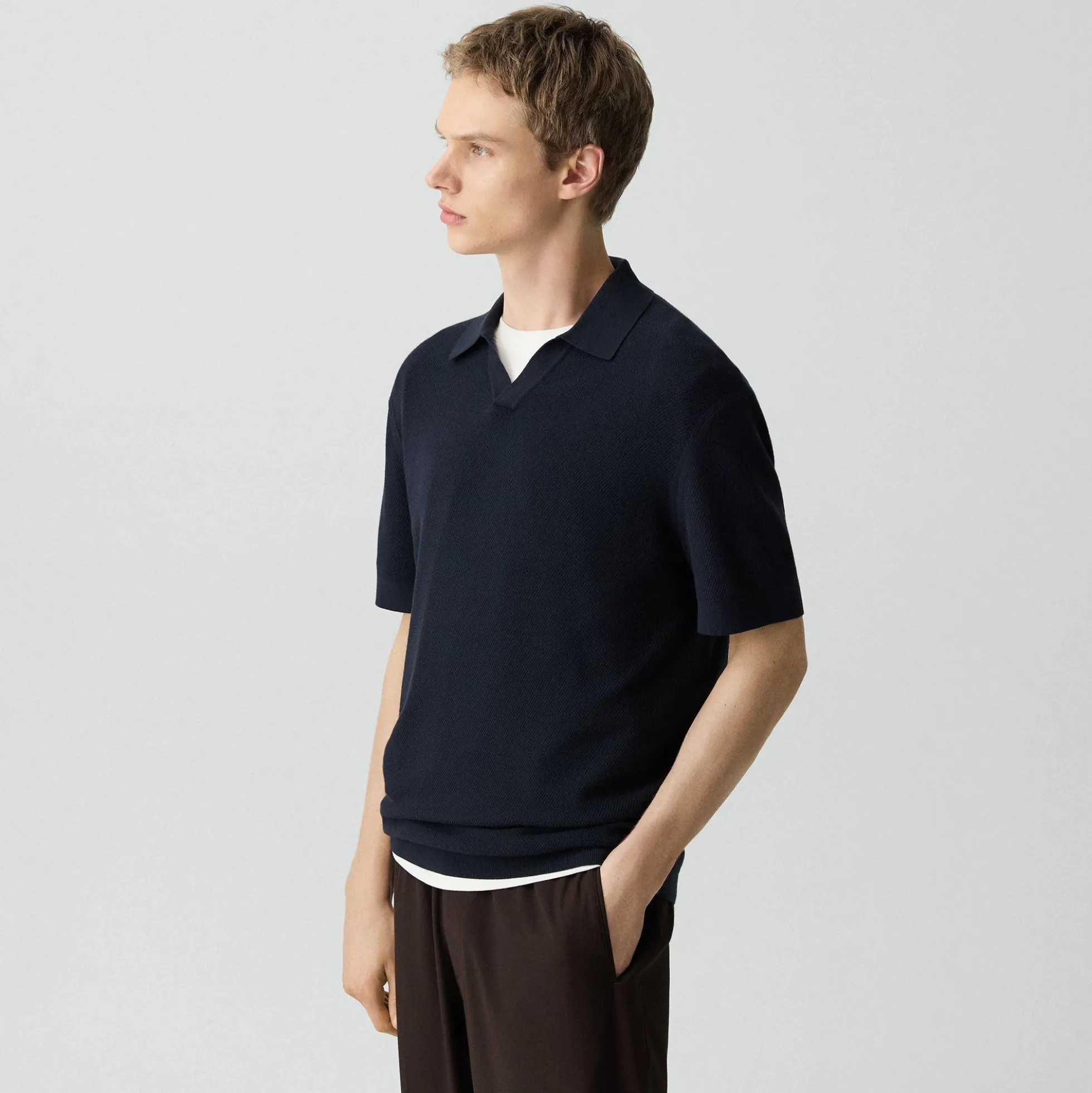 Brenan Polo Shirt in Light Bilen