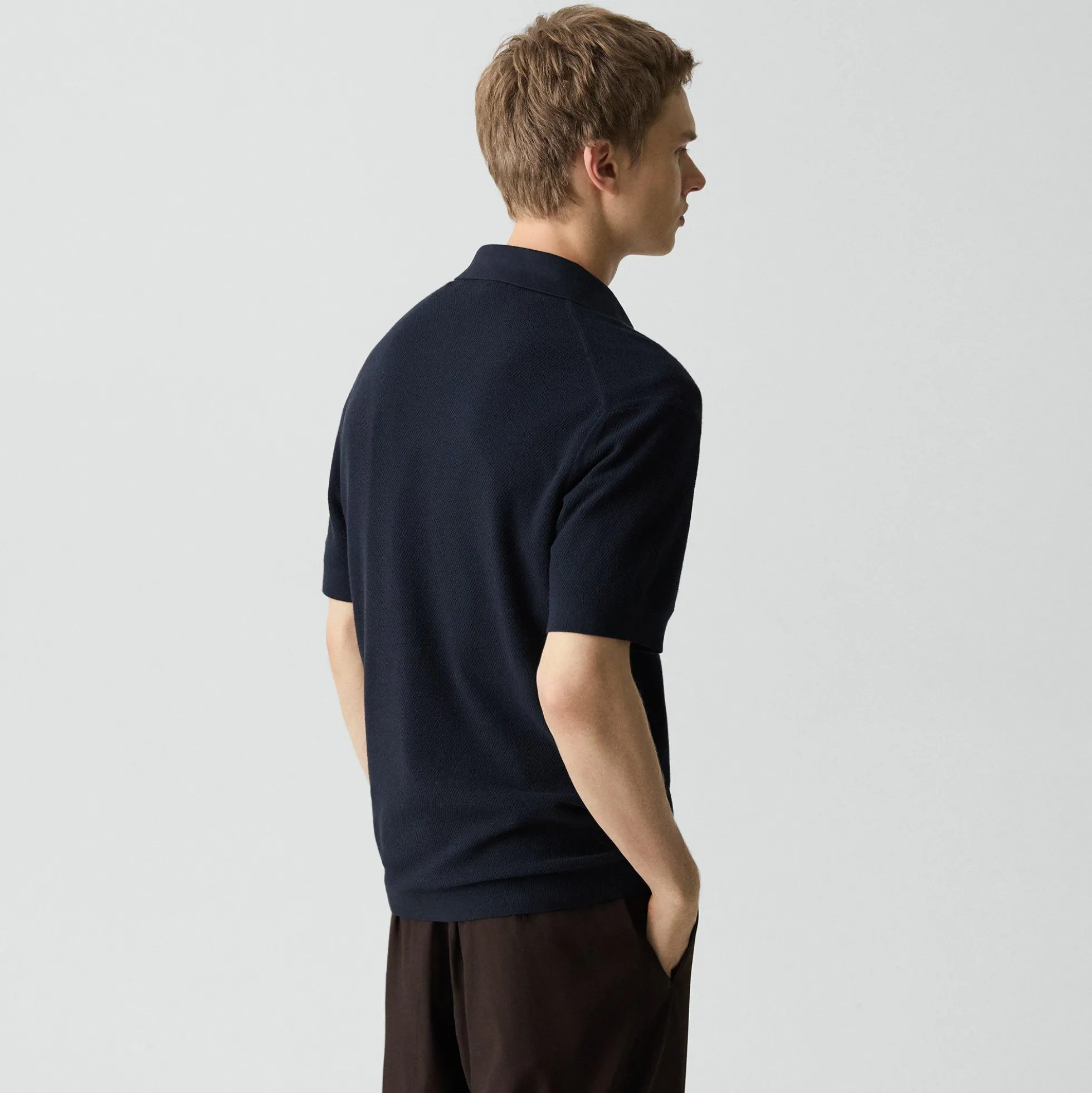 Brenan Polo Shirt in Light Bilen