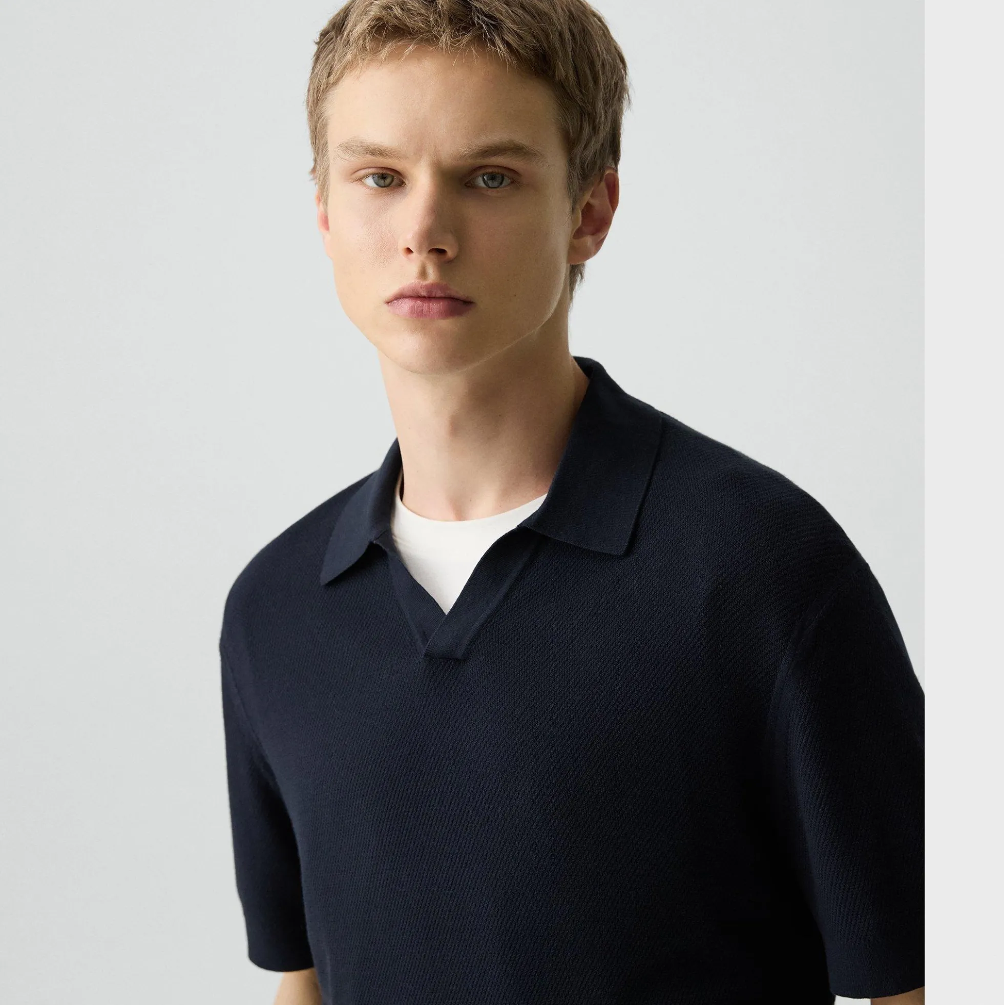 Brenan Polo Shirt in Light Bilen