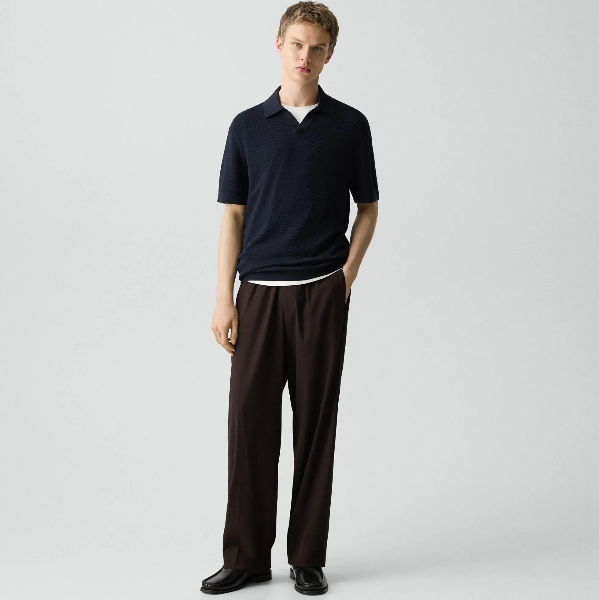 Brenan Polo Shirt in Light Bilen