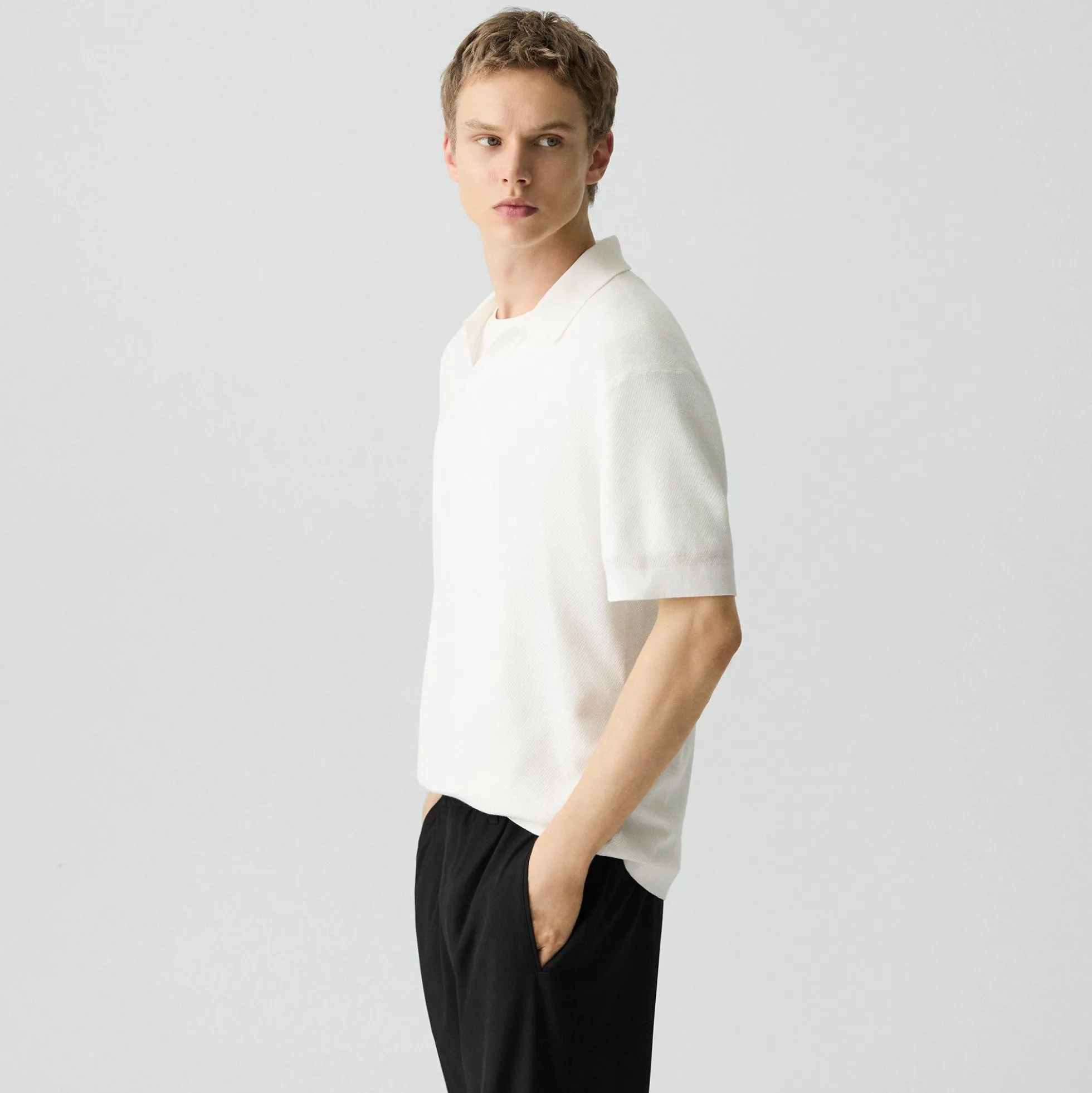 Brenan Polo Shirt in Light Bilen