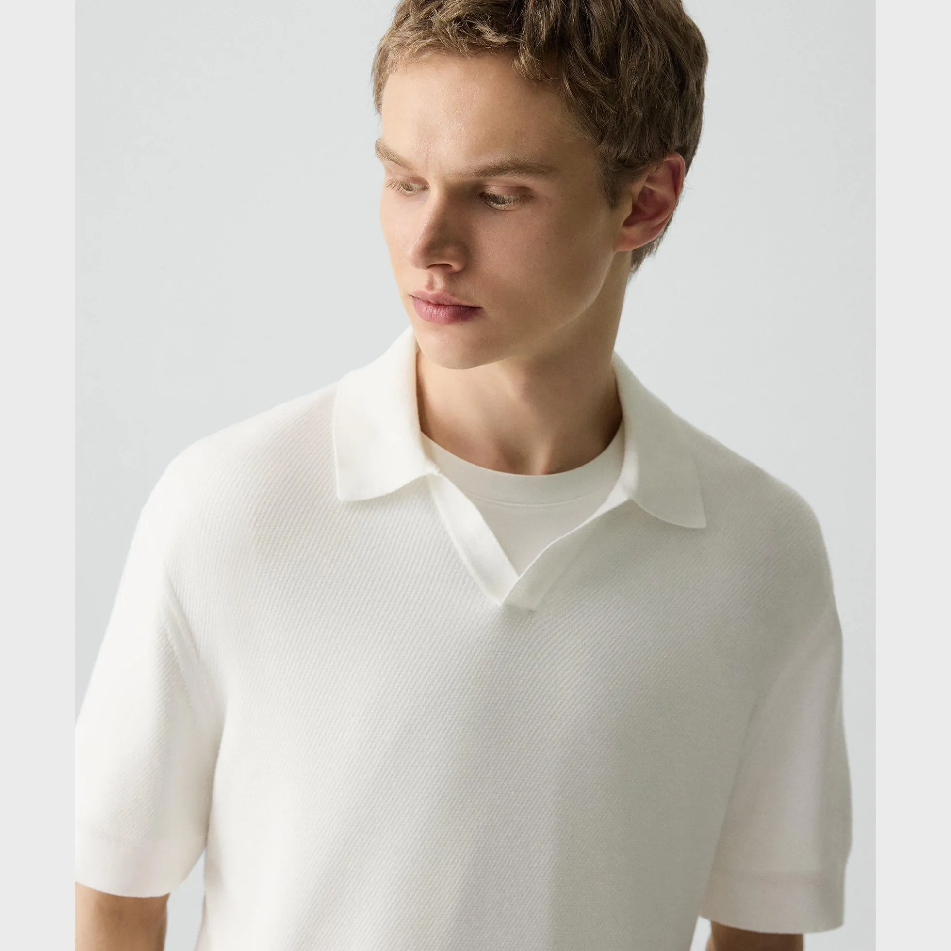 Brenan Polo Shirt in Light Bilen