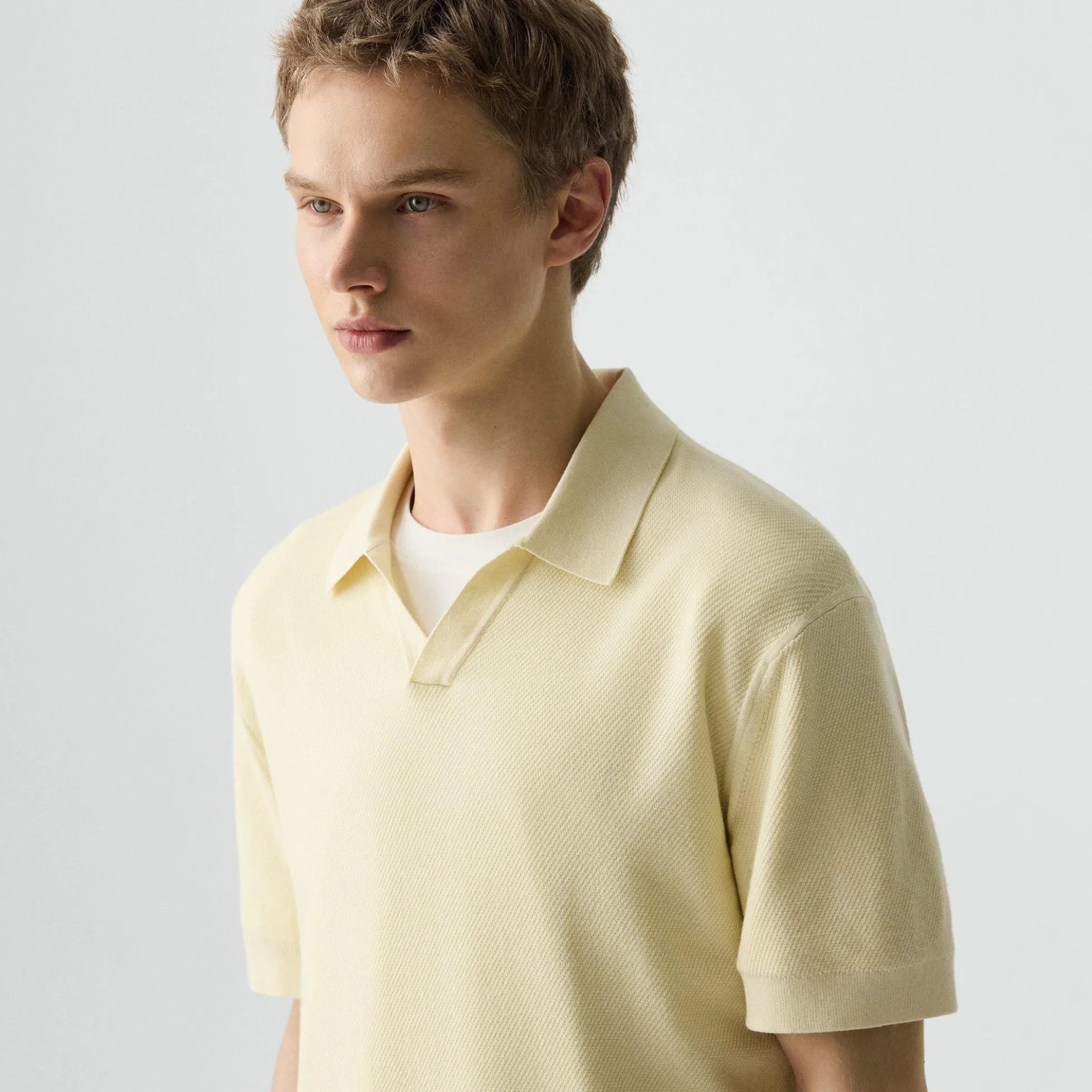 Brenan Polo Shirt in Light Bilen