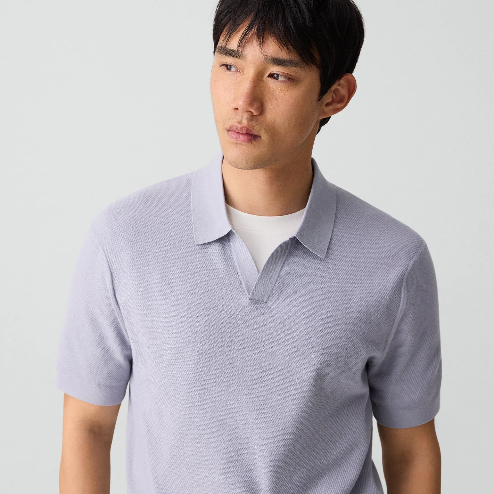 Brenan Polo Shirt in Light Bilen