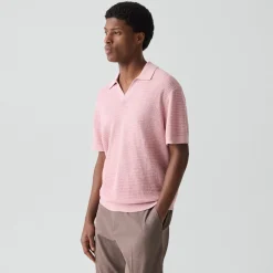 Brenan Polo Shirt in Pacific Linen