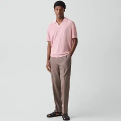 Brenan Polo Shirt in Pacific Linen