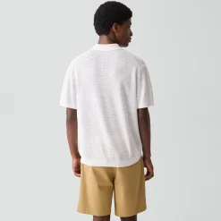 Brenan Polo Shirt in Pacific Linen