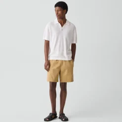 Brenan Polo Shirt in Pacific Linen