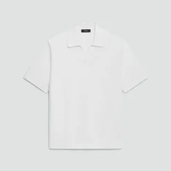 Brenan Polo Shirt in Pacific Linen