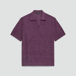 Brenan Polo Shirt in Pacific Linen