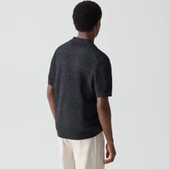 Brenan Polo Shirt in Pacific Linen