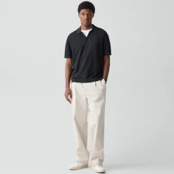 Brenan Polo Shirt in Pacific Linen