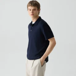 Bron Polo Shirt in Anemone Modal Jersey