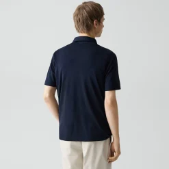 Bron Polo Shirt in Anemone Modal Jersey
