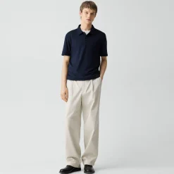 Bron Polo Shirt in Anemone Modal Jersey