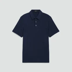 Bron Polo Shirt in Anemone Modal Jersey