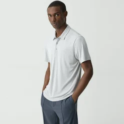 Bron Polo Shirt in Anemone Modal Jersey