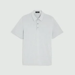 Bron Polo Shirt in Anemone Modal Jersey